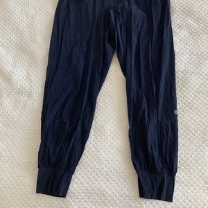 Navy lululemon joggers